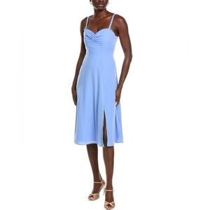 Rachel Parcell Elegant Blue Midi Dress